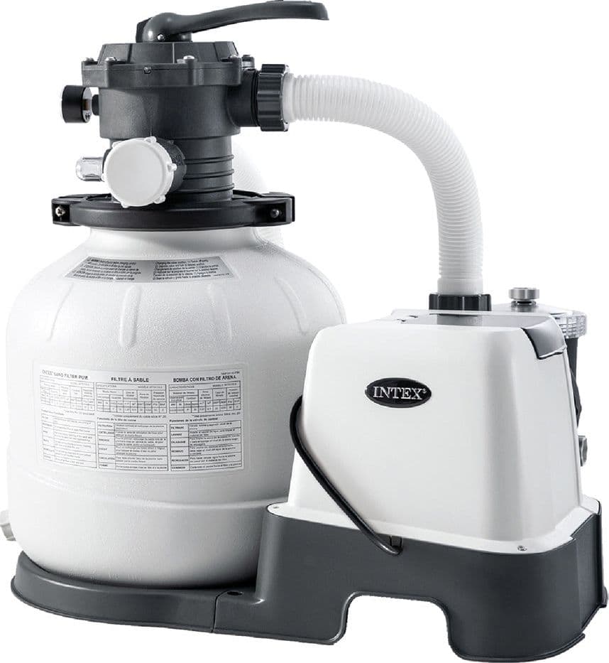 Pompa Di Filtraggio A Sabbia Con Clorinatore Per Piscine Art. 26676 - Intex