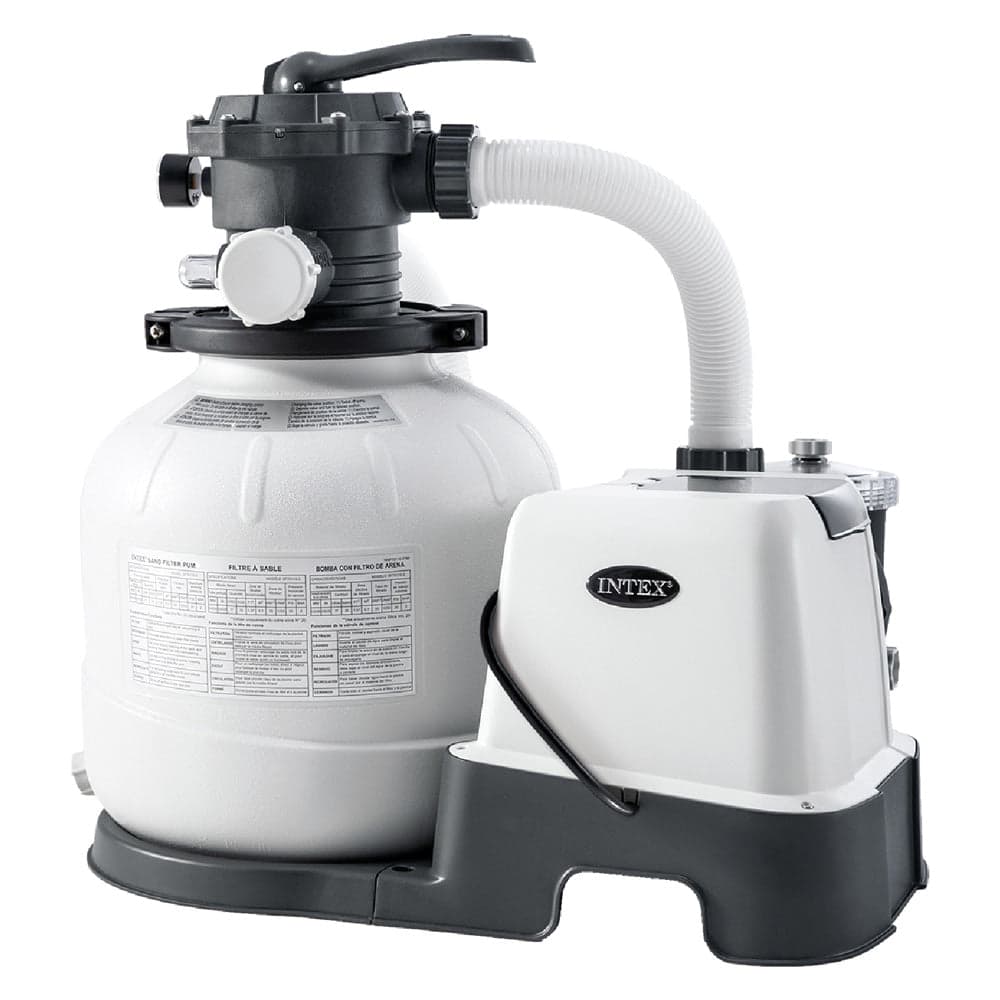 Pompa Di Filtraggio A Sabbia Con Clorinatore Per Piscine Art. 26676 - Intex