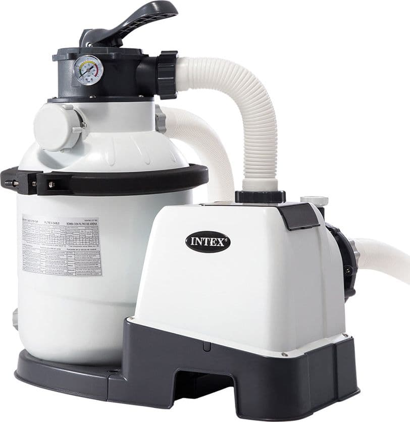 Pompa di Filtraggio a Sabbia per Piscine H Hp 0,25 Intex 4500 lt