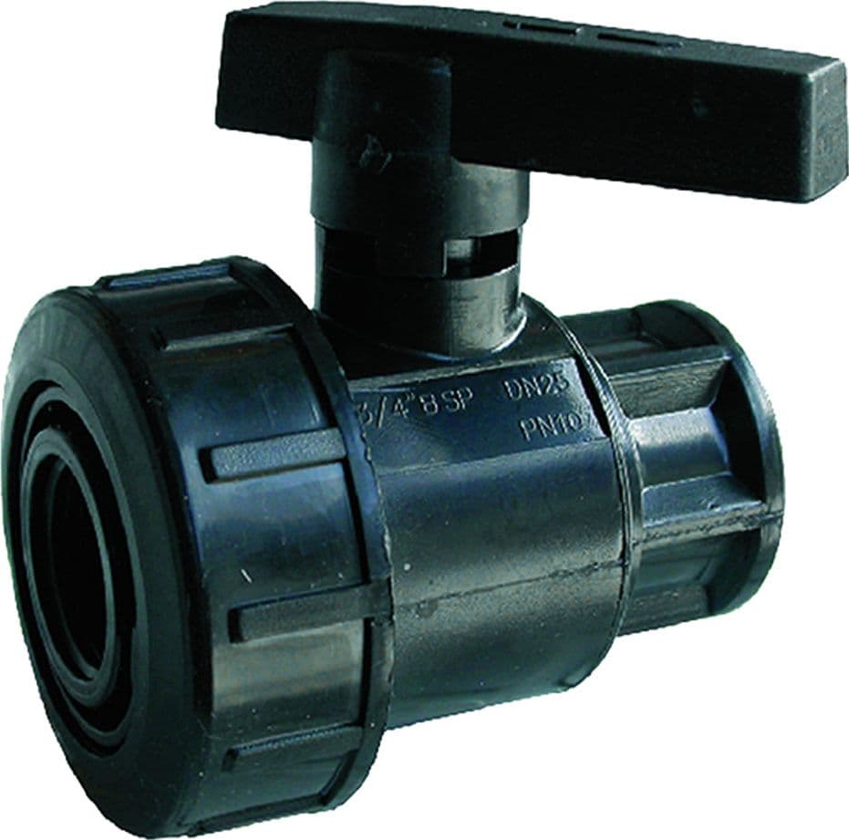 Valvola a Sfera Monoghiera 2 Ff Irritec 3ff in PVC