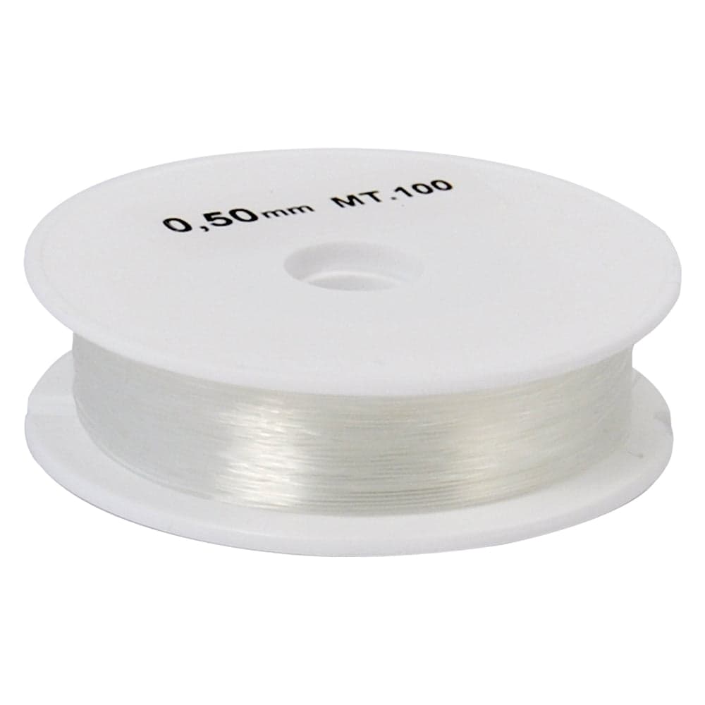 Filo Nylon 10 Pezzi Ø 0,5 mm x 100 mt