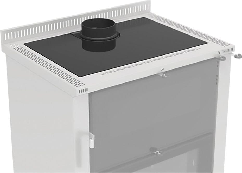 Vetro con Vassoio in Kit per Stufa Mariarosa Nordica Extraflame