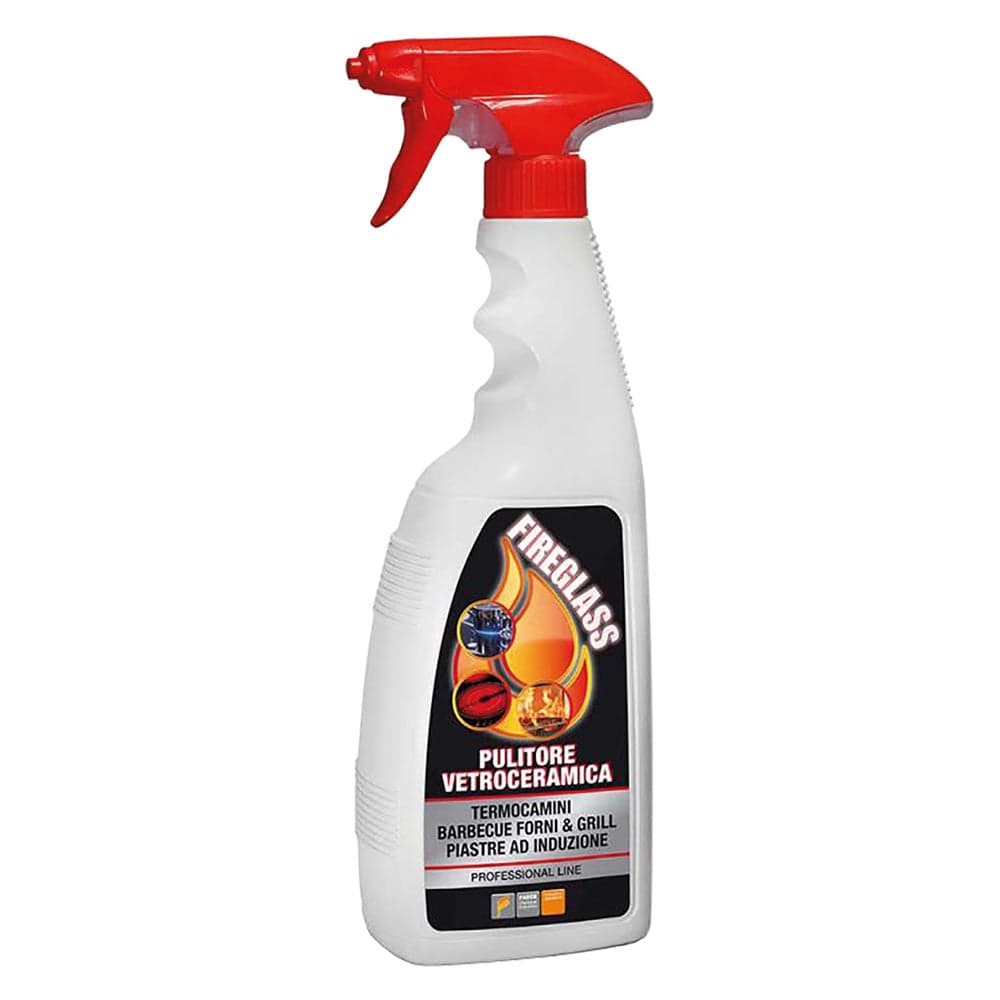 Pulitore per Vetri Fumisteria Faren Fireglass 12 Pezzi 750 ml