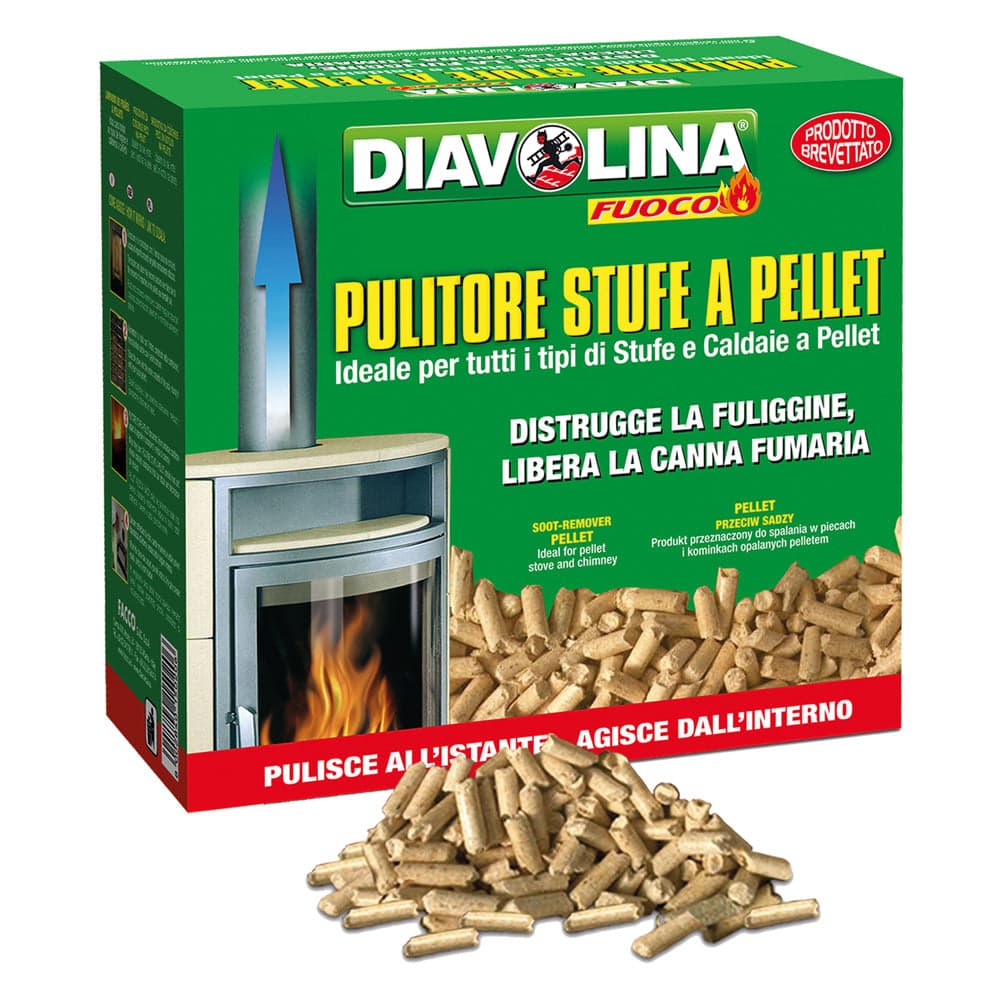Diavolina Art 15020 10 Confezione Diavolina Pellet Spazzacamino