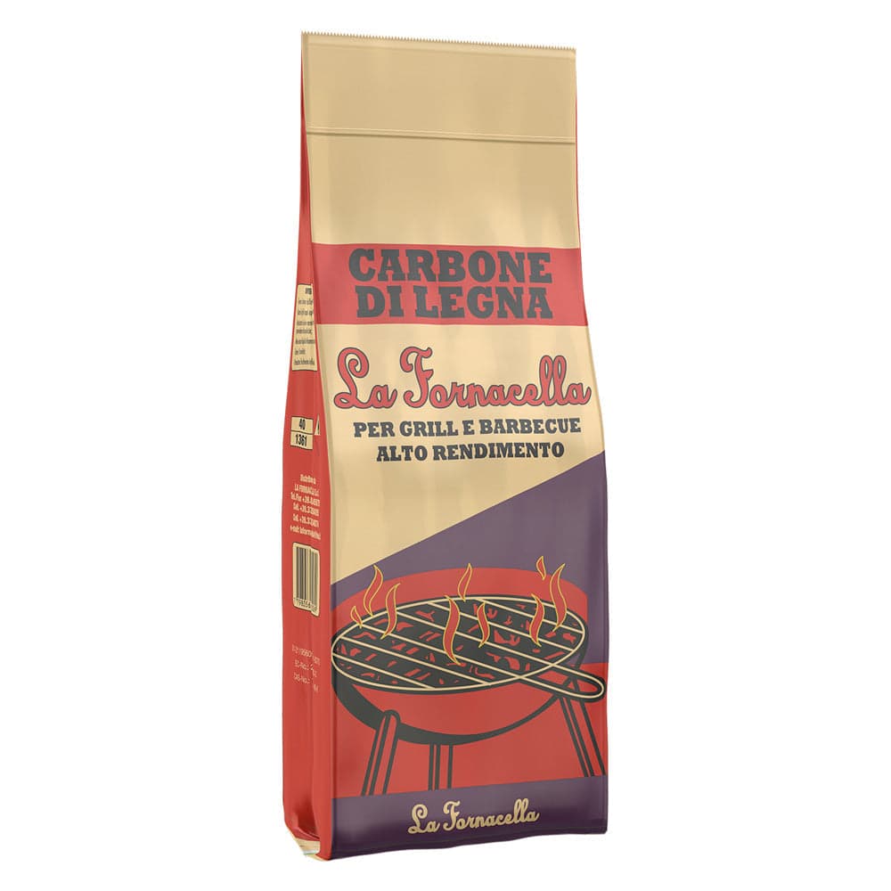 Carbone per Grill Ca. 6 Confezione 2,5 kg