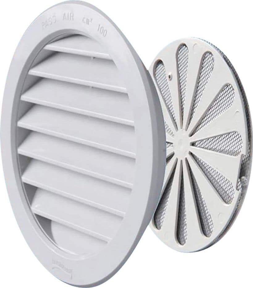 GRIGLIA AERAZIONE 'EXTRA' ø cm 12,1  - LA VENTILAZIONE