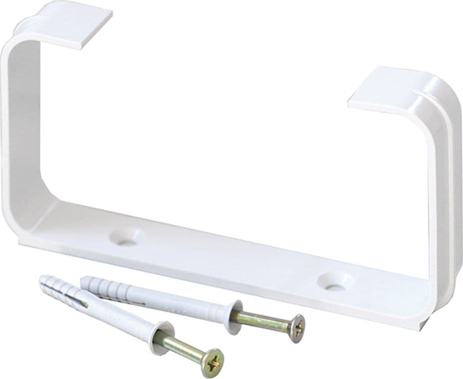 COPPIA STAFFE FERMATUBO PER AERAZIONE CANALIZZATA mm.120x60  - LA VENTILAZIONE