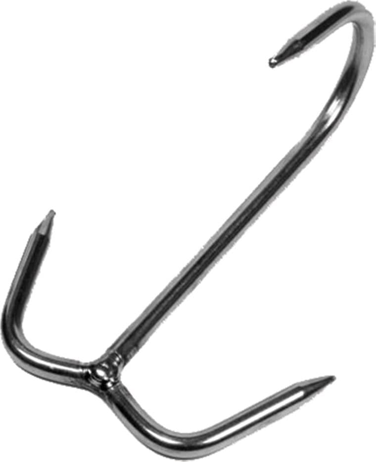 Gancio ad Ancora 3 Punte 120 X in Acciaio Inox 6 mm
