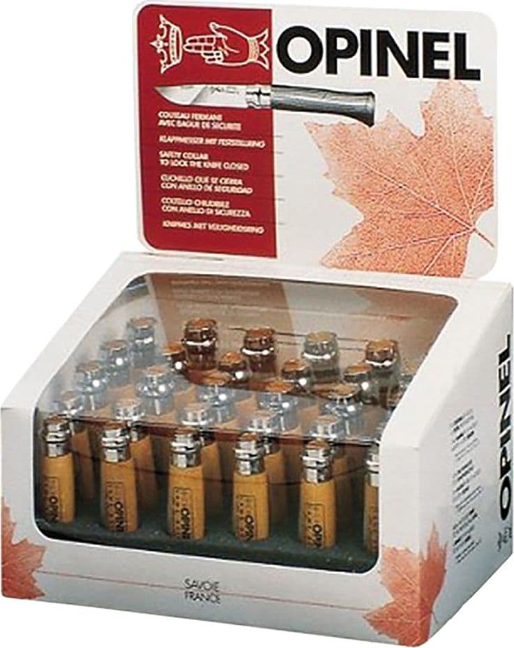 Espositore Coltelli Totale Opinel Vri 30 Pezzi
