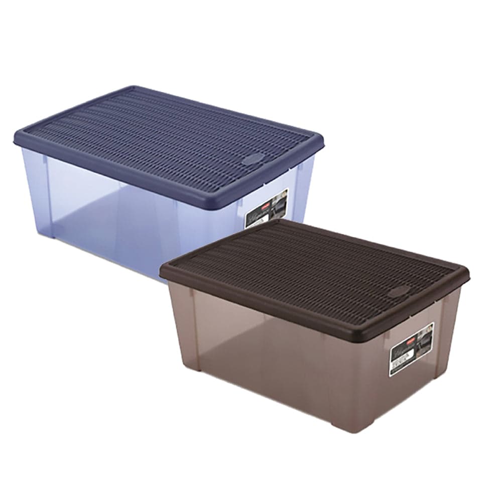 Scatola Multiuso Xxl Moka Moka Stefanplast Elegance Box 59 x 39 x 17 cm