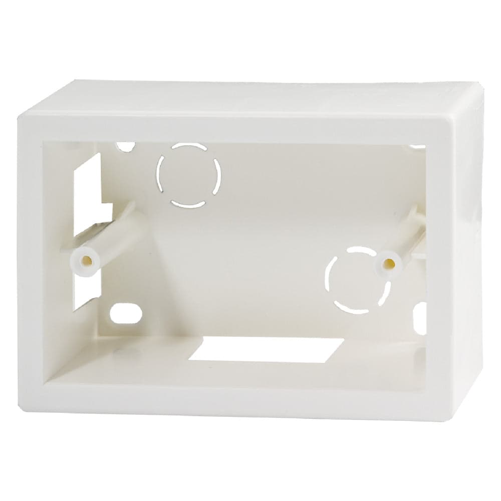Scatola da Parete per Canaline 3 Posti 120 x 83 x 45 mm