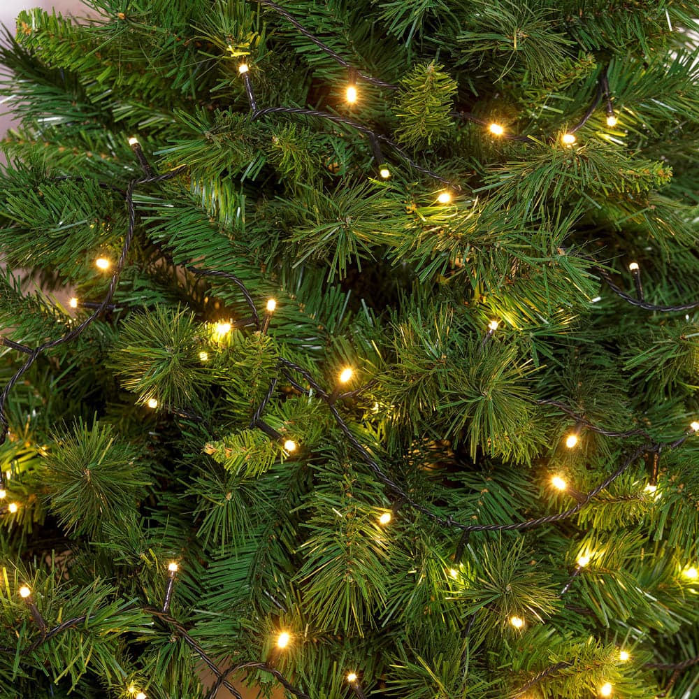 Catena Lineare Minilucciole a LED Serie 500 LED l. Tl C Bianca (20+2) 22 mt