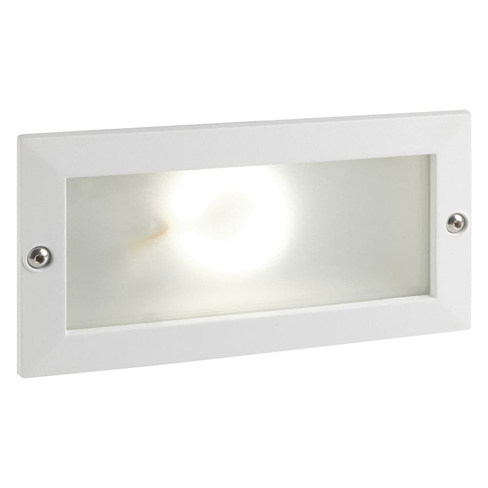 Segna Passo Led Incasso Rettangolare Aperto 'Escape' Colore Nero - 10 Watt - Sovil
