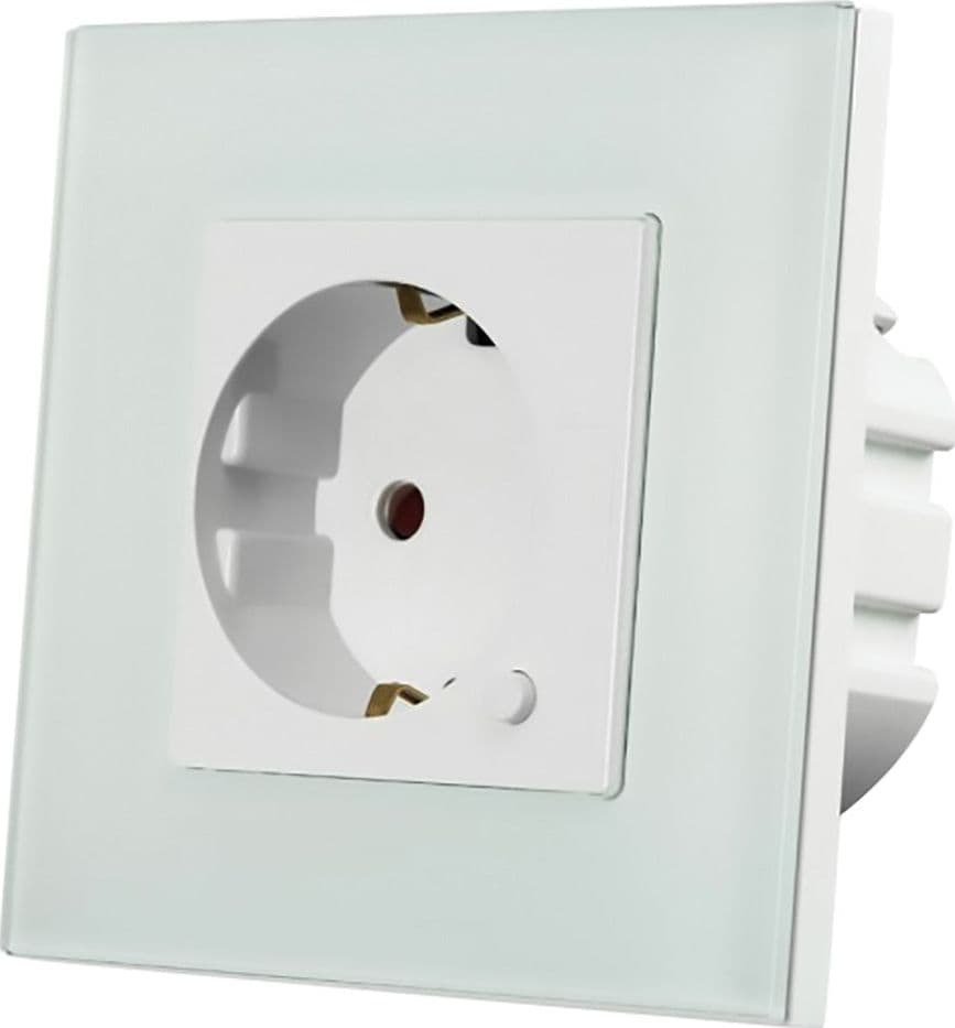 PRESA INCASSO WI-FI MULTIFUNZIONE 10A - colore bianco  - VTAC