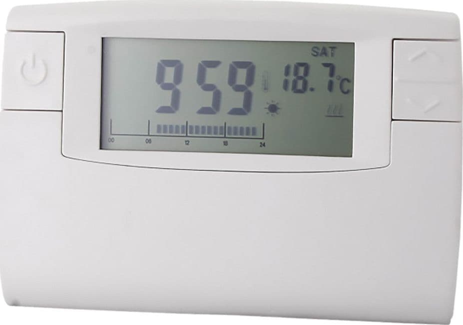 Cronotermostato Programmabile Digitale 6(2)A Electraline 230V Max 1380 w