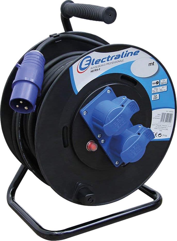 Avvolgicavo Industriale Art 49050 Electraline 30 mt