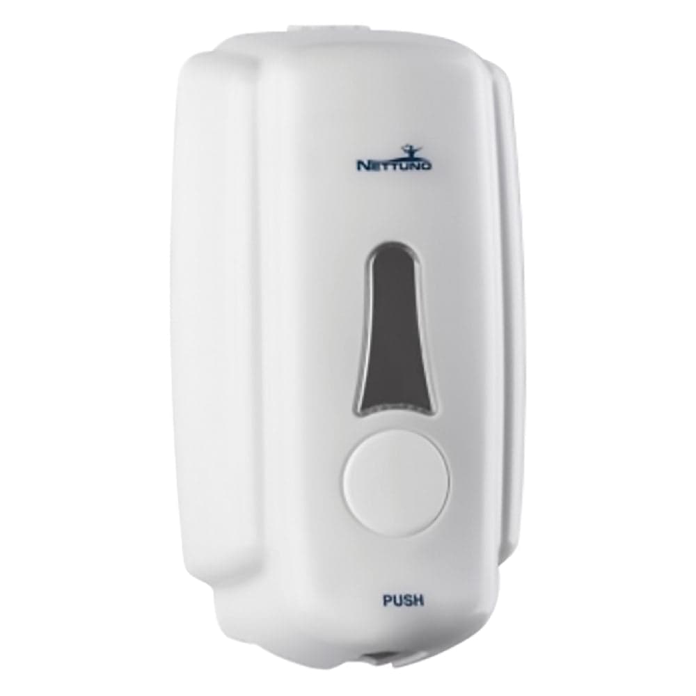 Dispenser A Muro Per Saponi In Tanica 'T-Small Ref Colore Bianco - Nettuno