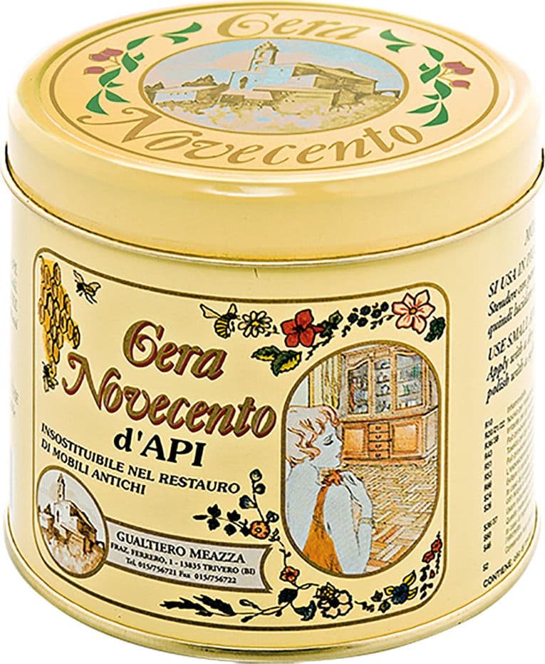 CERA D'API IN PASTA ml. 500 - mogano  - NOVECENTO