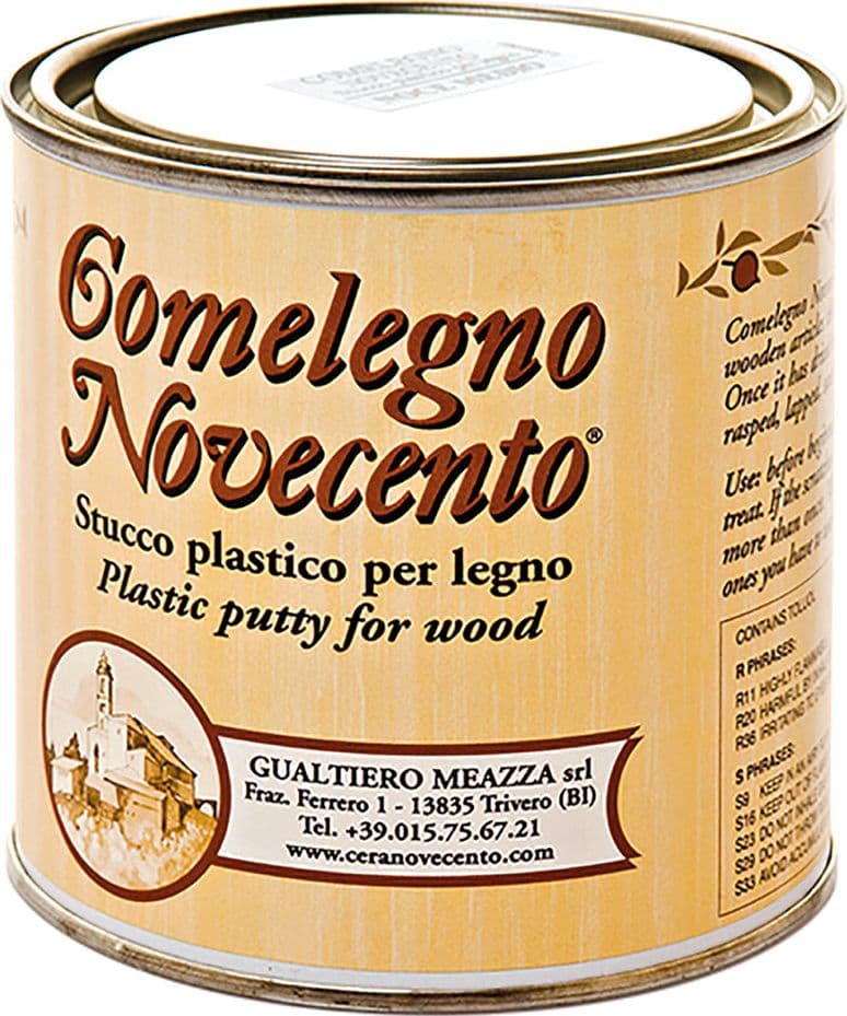 Stucco Monocomponente per Novecento Legno Comelegno Noce Chiaro 750 ml
