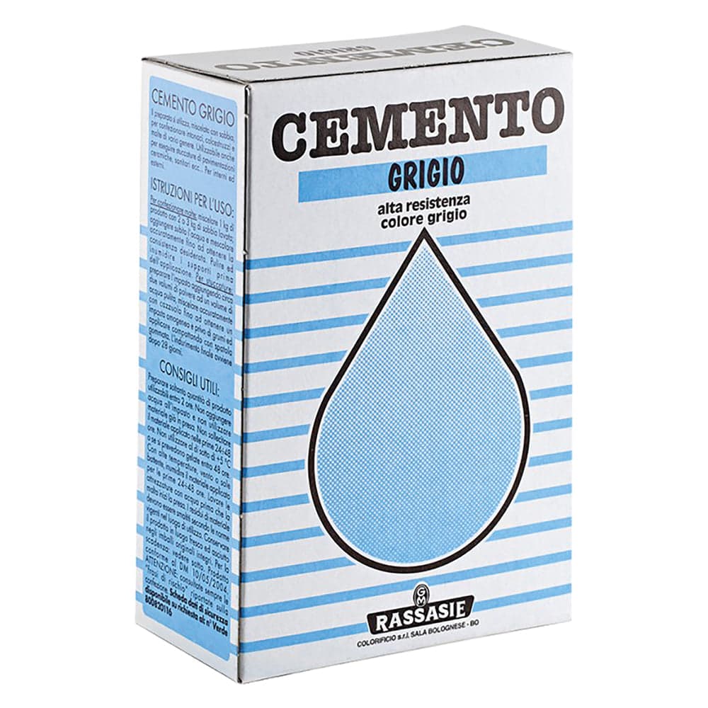 Cemento Grigio in Polvere in Busta 4 Pezzi 5 kg