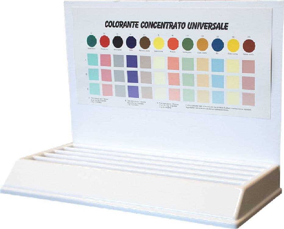 Espositore da Banco Coloranti in Cartone 1 Scomparto 51 x 13 x 23 cm