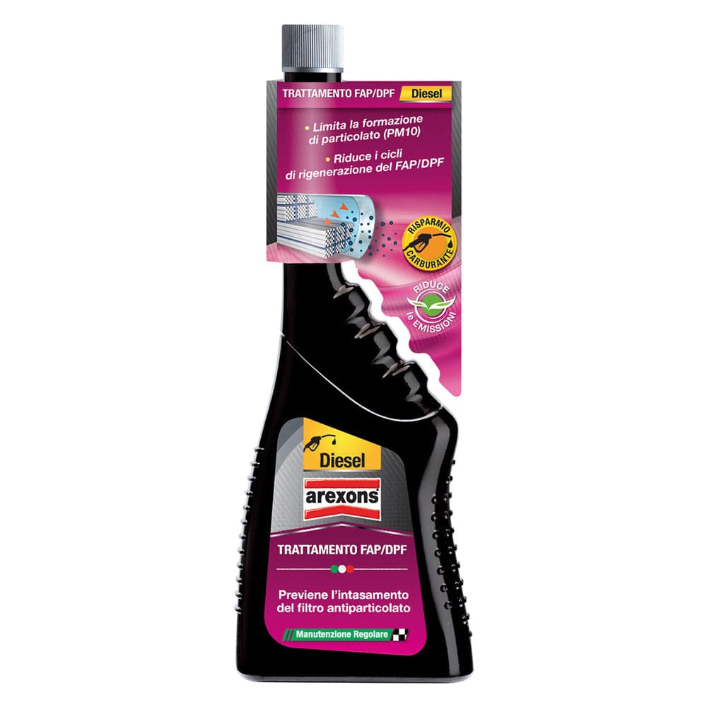 Liquido Additivo Trattamento Filtro Fap Dpf Arexons 250 ml