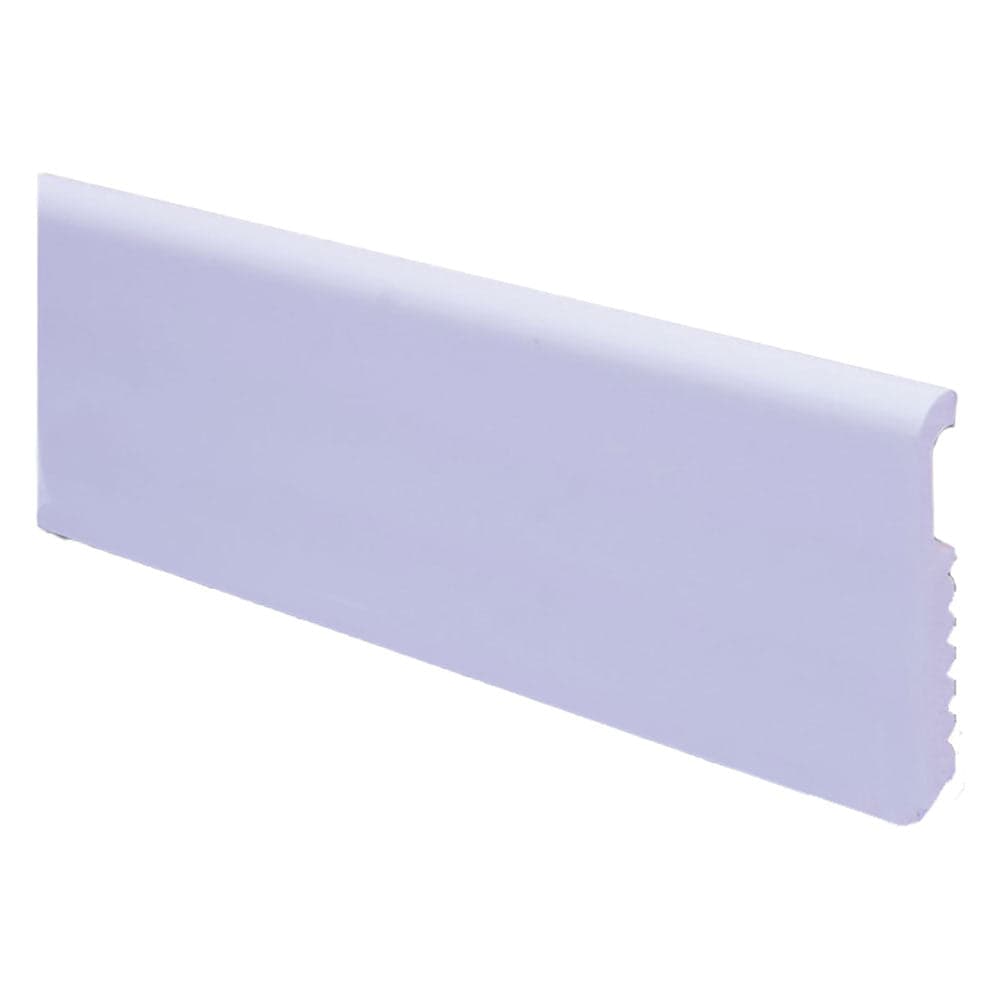 Battiscopa Polistirene Liscio Colorea Bianco 10 Pezzi