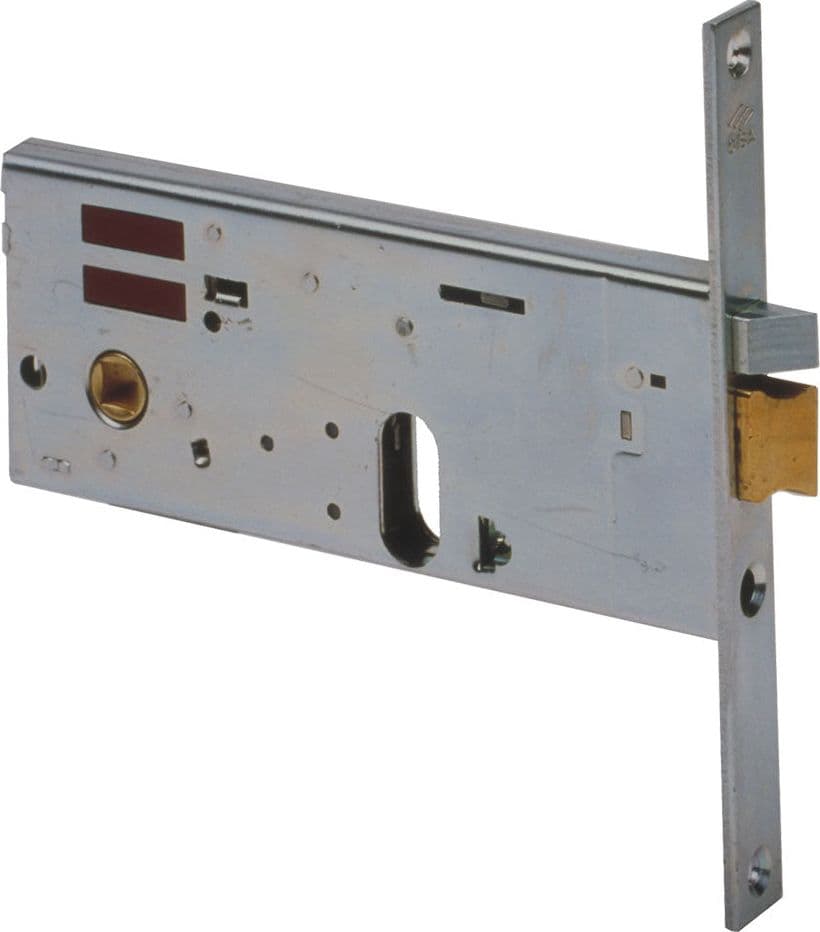 SERRATURA ELETTRICA DA INFILARE PER ALLUMINIO ART. 14510 E70 front.mm 16 / inter.mm 67  - CISA