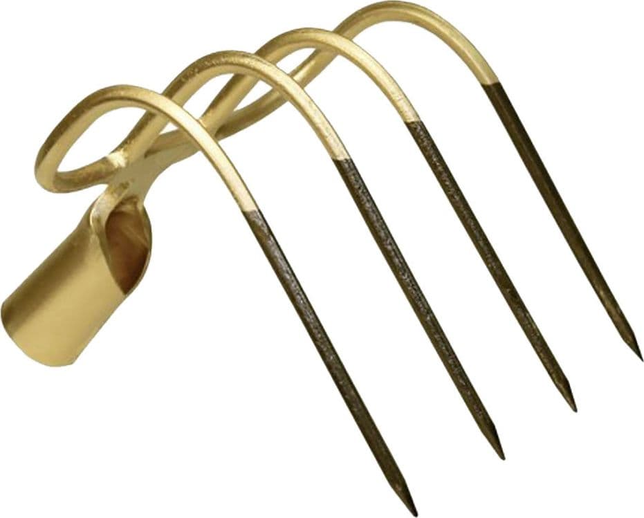 Forca a Rampino per Coltivare 4 Denti Orsatti