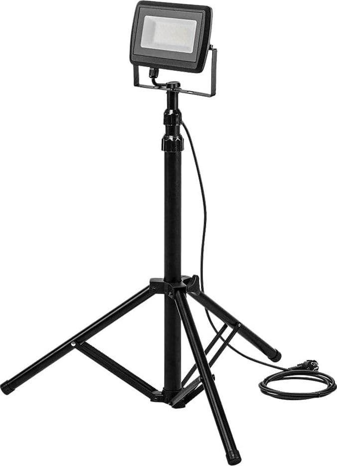 Proiettore LED con Treppiedi Doppio 2 x Neo 30W 5400 Lumen 6500 K
