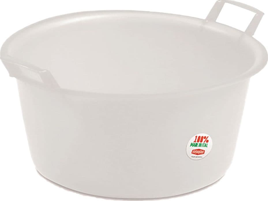 Bacinella Rotonda Neutro Stefanplast Ø 35 cm 10 lt