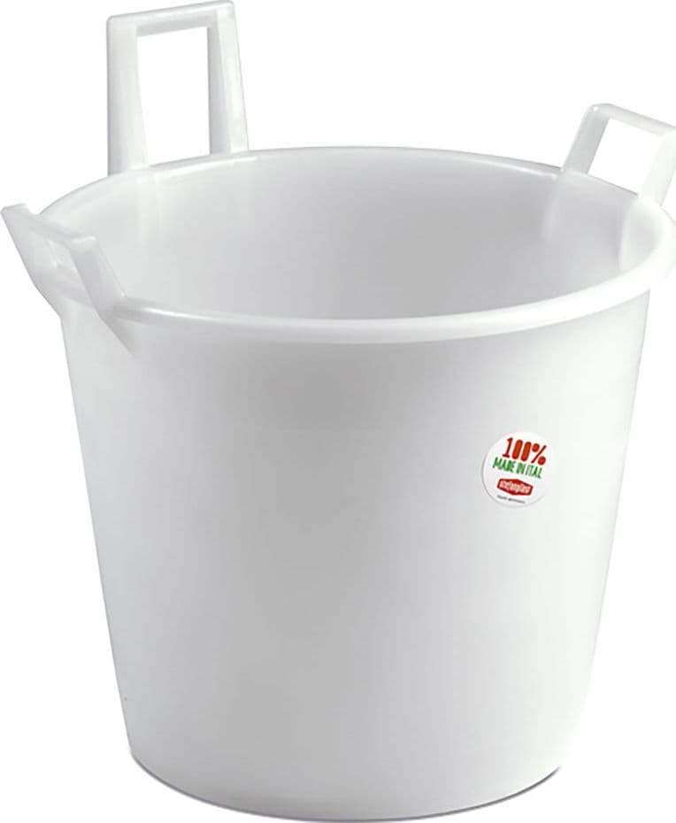 Mastello Casalingo 3 Manici Neutro Stefanplast Ø 50 cm 45 Lt