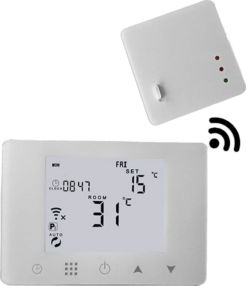 Cronotermostato Programmabile Digitale Wi Fi Range Temperatura 5 35° C