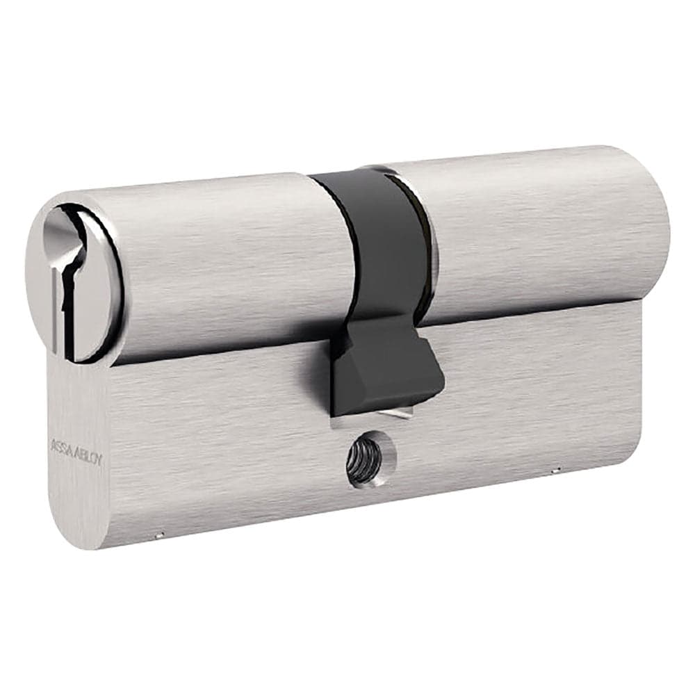 Cilindro Profilato Doppio Serie 'Gemma' Mm 22,5+10+30 = 62,5 (27,5+35) Nichelato - Assa Abloy