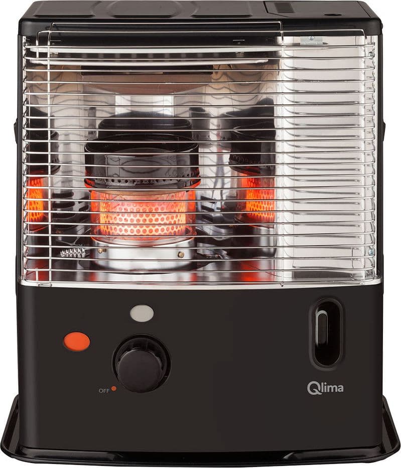 Stufa a Combustibile R3224 X kw 2,4 Colore Nero Qlima