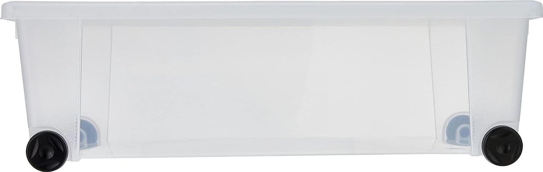 Stefanplast Contenitore Multiuso Rollbox Con Ruote Lt. 30 - Cm. 59X39X18,5 H in Contenitori con coperchio BricoGo - Marano di Napoli, commercioVirtuoso.it
