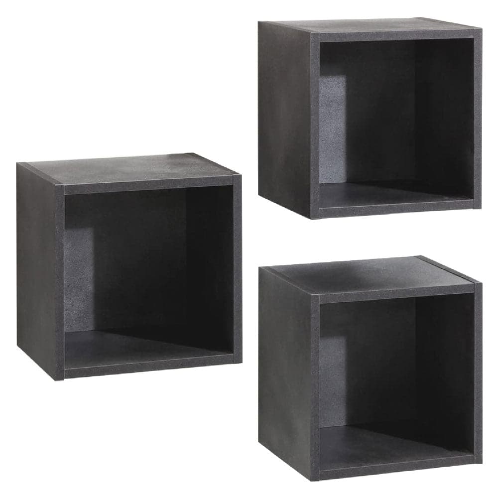 Pensile a Giorno Cubo Linea Cemento Composad Vittoria 28 x 35 x 35 cm