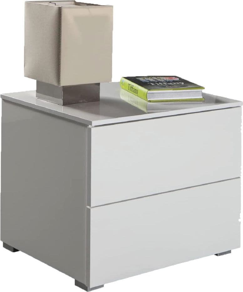 Comodino Linea Composad Privilegio Bianco Laccato (2 44 x 55 x 44 cm