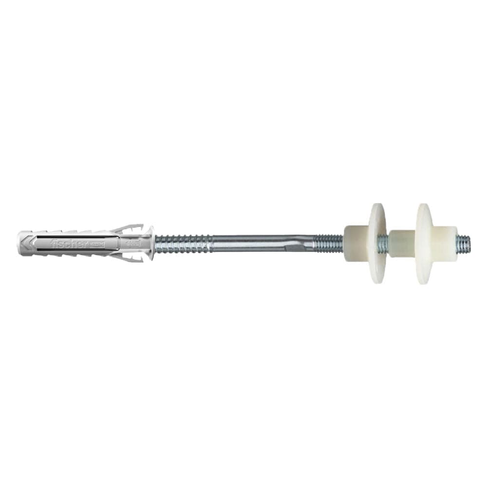 Tassello Fissaggio Lavabi e Sanitari a Parete Fischer Ø 10 x 50 8 x 100 mm