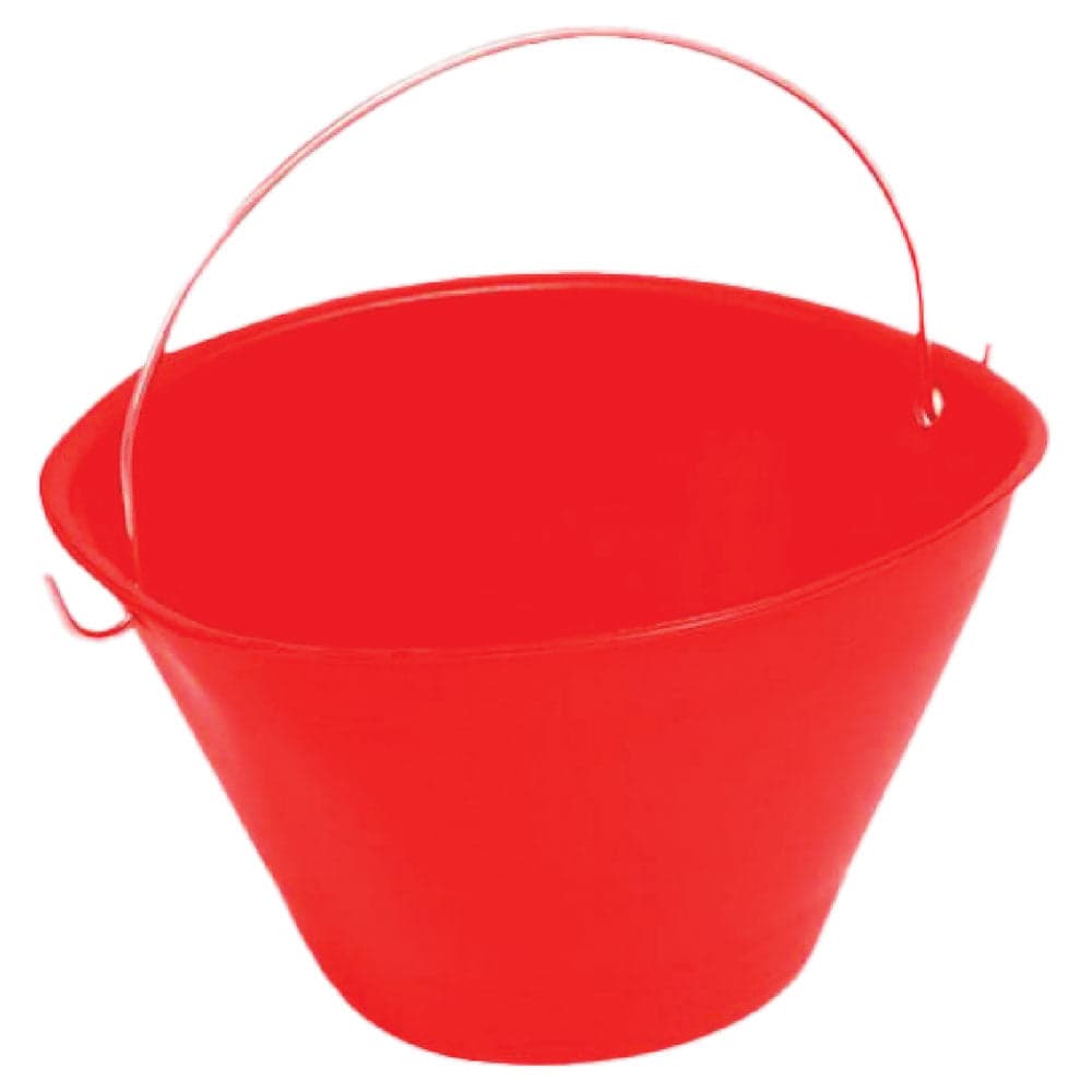 Secchio per Muratore Extra Rosso 10 Pezzi
