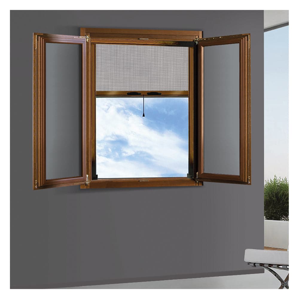 Zanzariera a Rullo Verticale per Finestra Kasart Bianco 100 x 170 cm