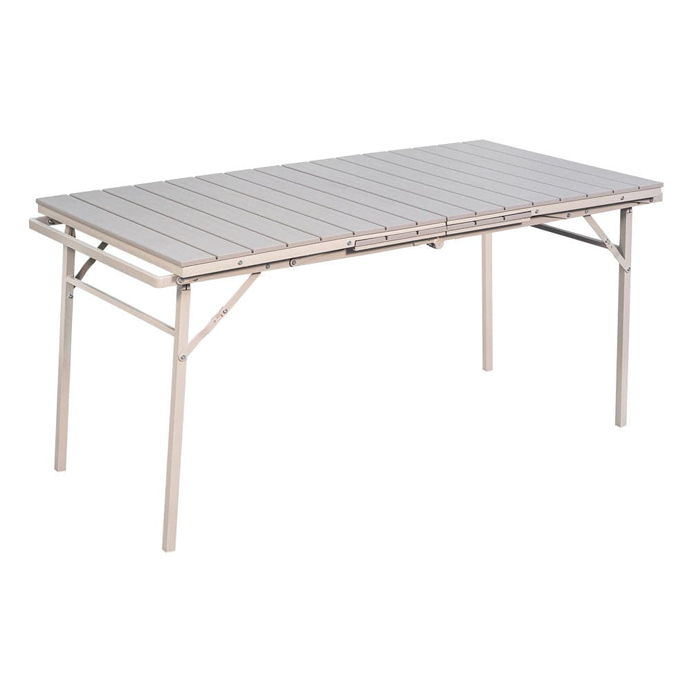 Tavolo Lif Saros in Acciaio Polipropilene Allungabile Beige