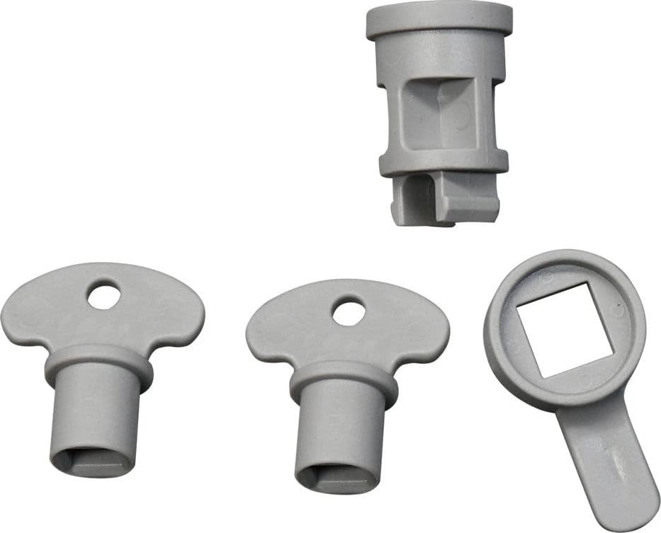 Accessori per Sportello Contatore Totale 4 Pezzi