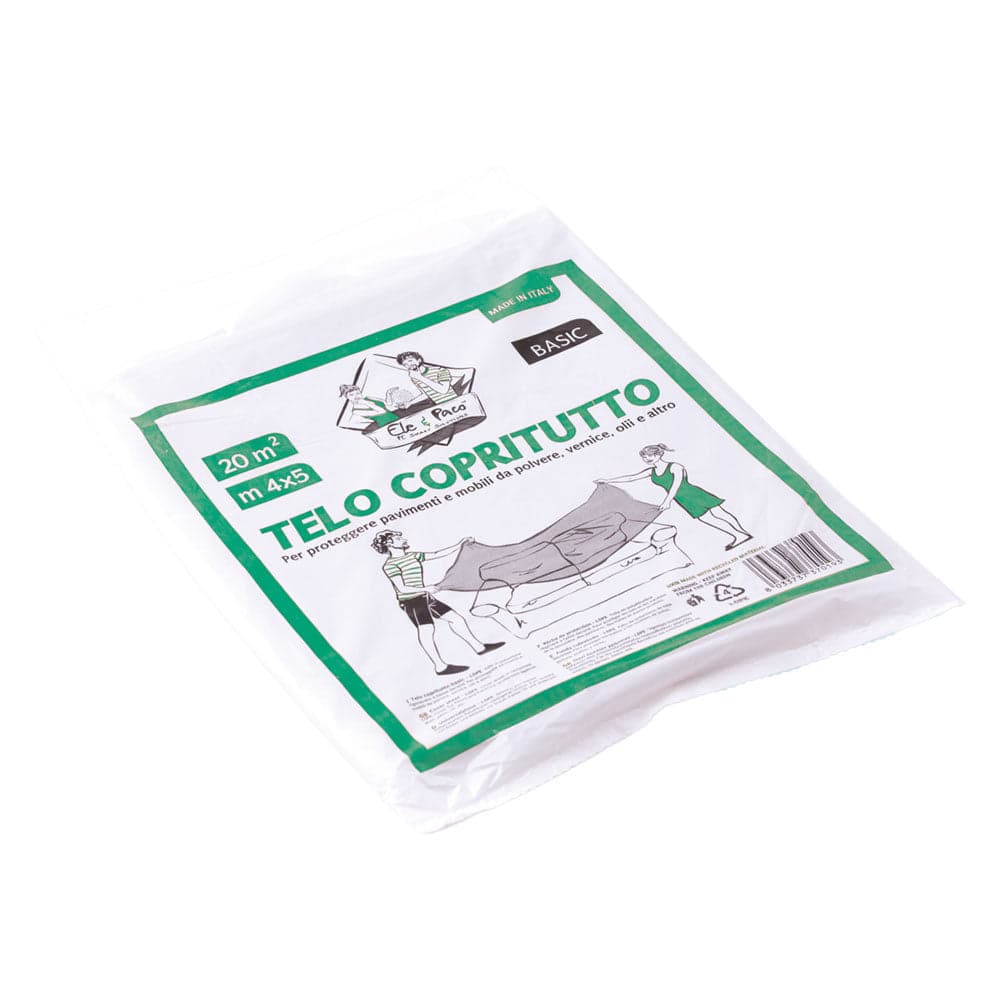 Telo Copritutto Multiuso 240 gr Circa 60 Pezzi 4 x 5 mt