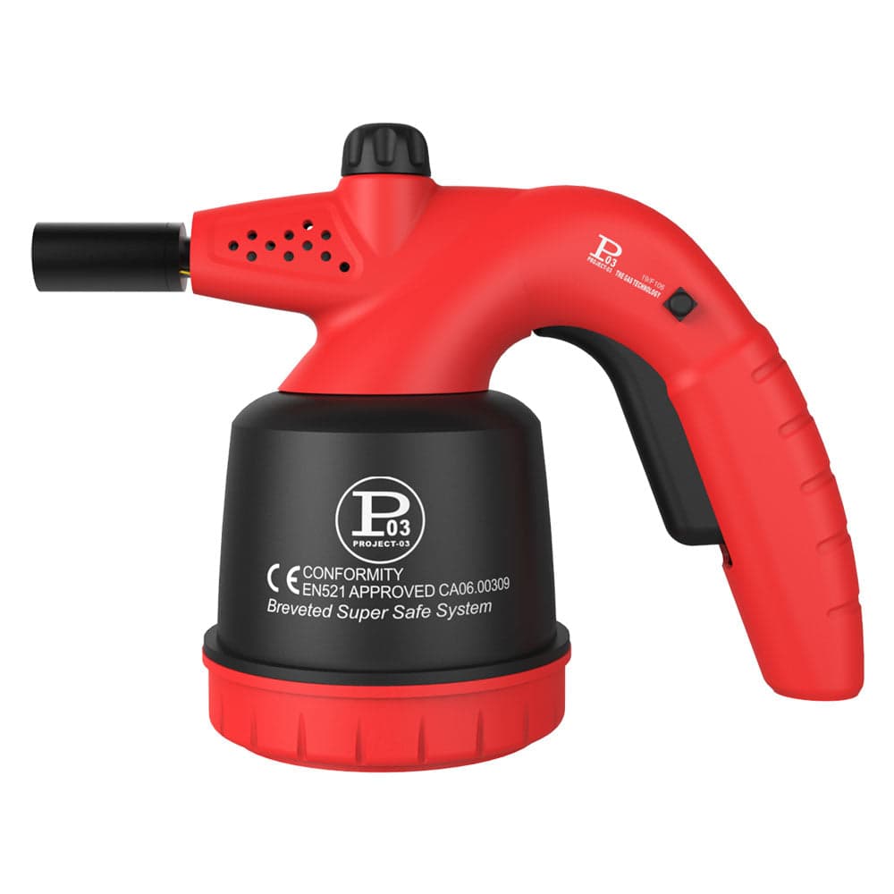 Saldatore a Gas da Riscaldo Leva Rapida Modello Corpo Plastica Hellfire Pl