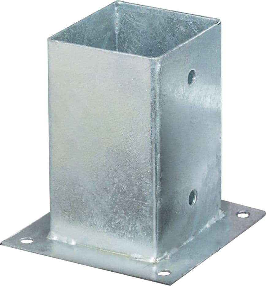 SUPPORTO PER PILASTRI ART.799 mm 71 x 71 (bicchiere) - 150 x 150 (piastra)  - ALDEGHI LUIGI