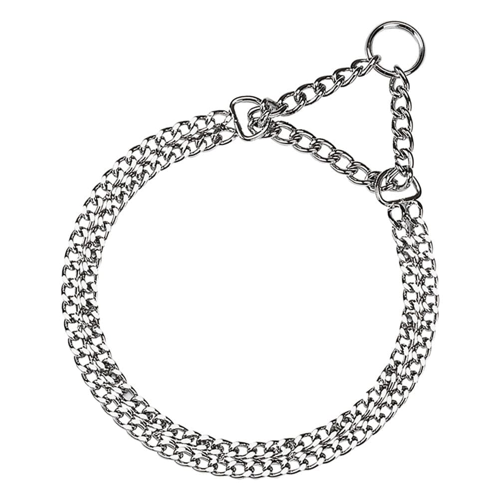 COLLARE PER CANE SEMI STRANGOLO 'CHROME' 'CSS5570'- cm 36 / 46- 3 pezzi  - FERPLAST
