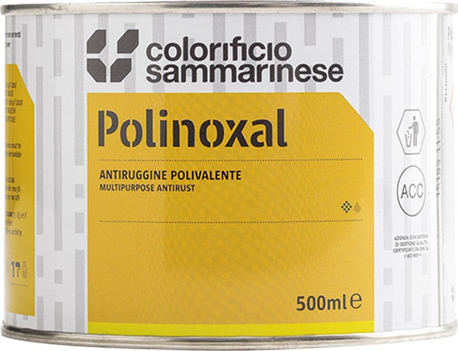 Antiruggine Semilucido Colorificio Sammarinese Gliceroftalica 2,5 lt