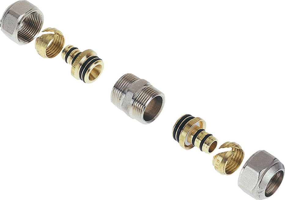 RACCORDO A STRINGERE DIRITTO DOPPIO 'ART. 530 / 540' 'art.540' - 20 x 20  - ICMA