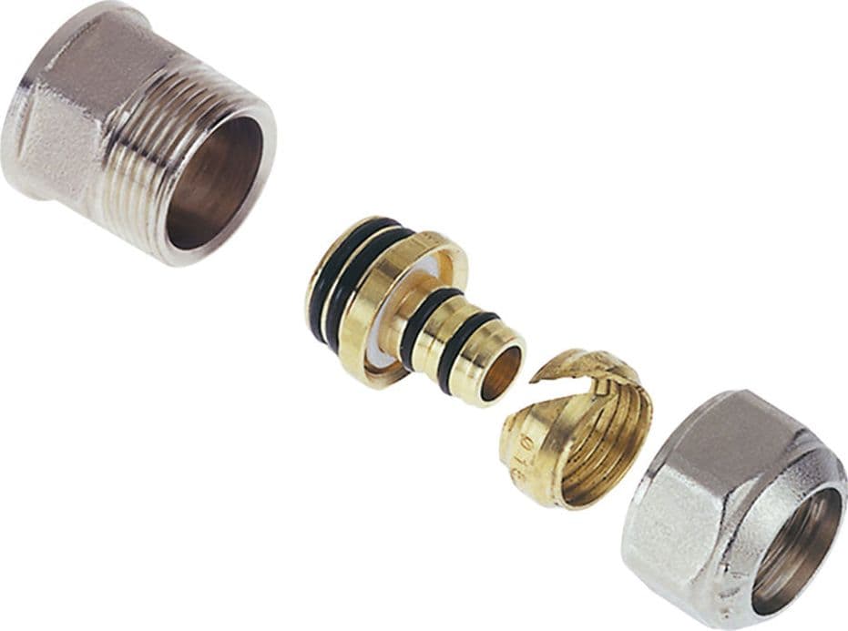 RACCORDO A STRINGERE DIRITTO 'ART. 532 / 542' 'art.542' - 20 x 3/4 - femmina  - ICMA
